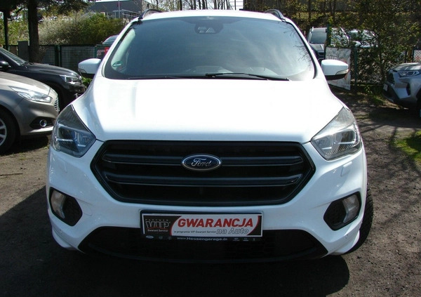 Ford Kuga cena 83900 przebieg: 156000, rok produkcji 2018 z Kańczuga małe 379